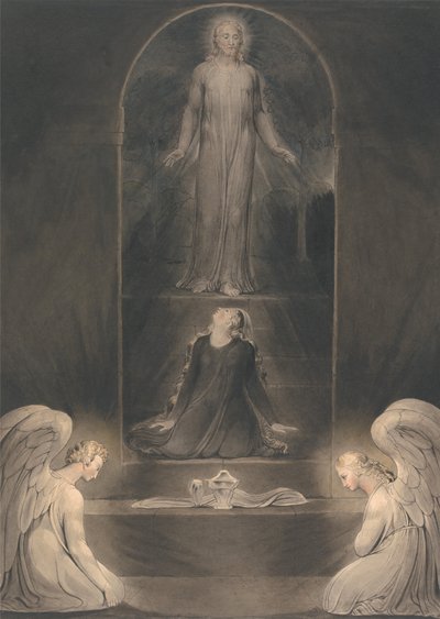 Mary Magdalene at the Sepulchre by William Blake